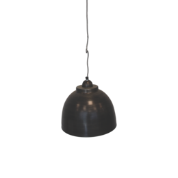 Black iron chandelier h 150 d 30 cm