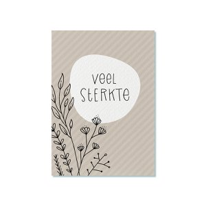 Ansichtkaart | Veel sterkte
