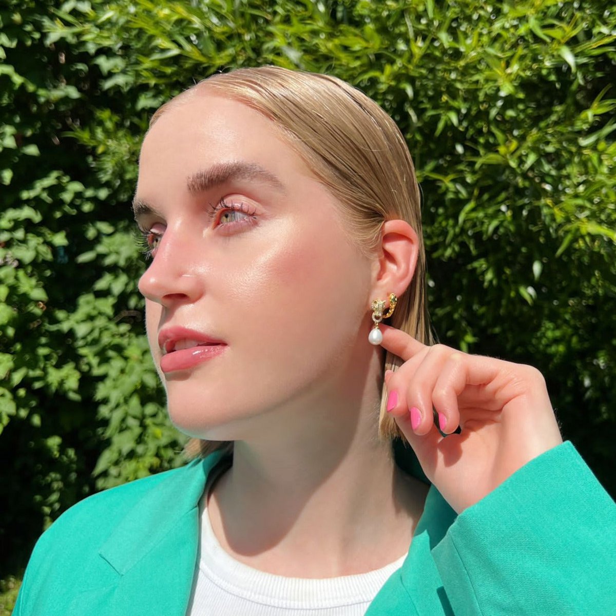 Panther Gold Earrings