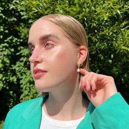 Panther Gold Earrings