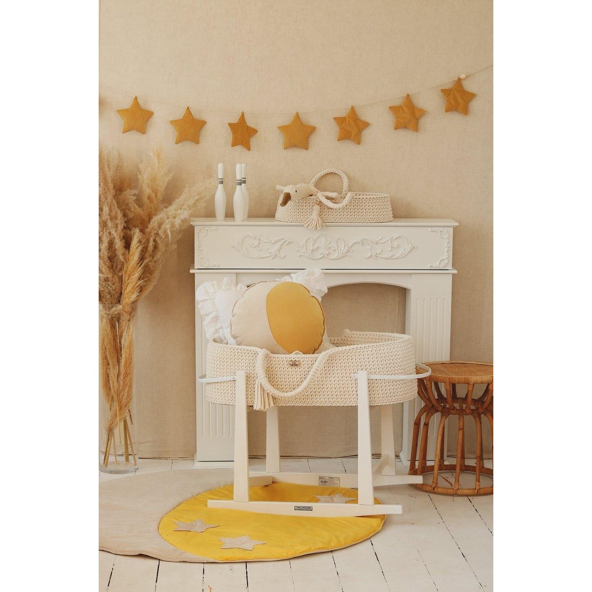 Ghirlanda di velluto con stelle "Honey Dust".