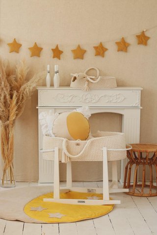 Samtgirlande „Honey Dust“ mit Sternen