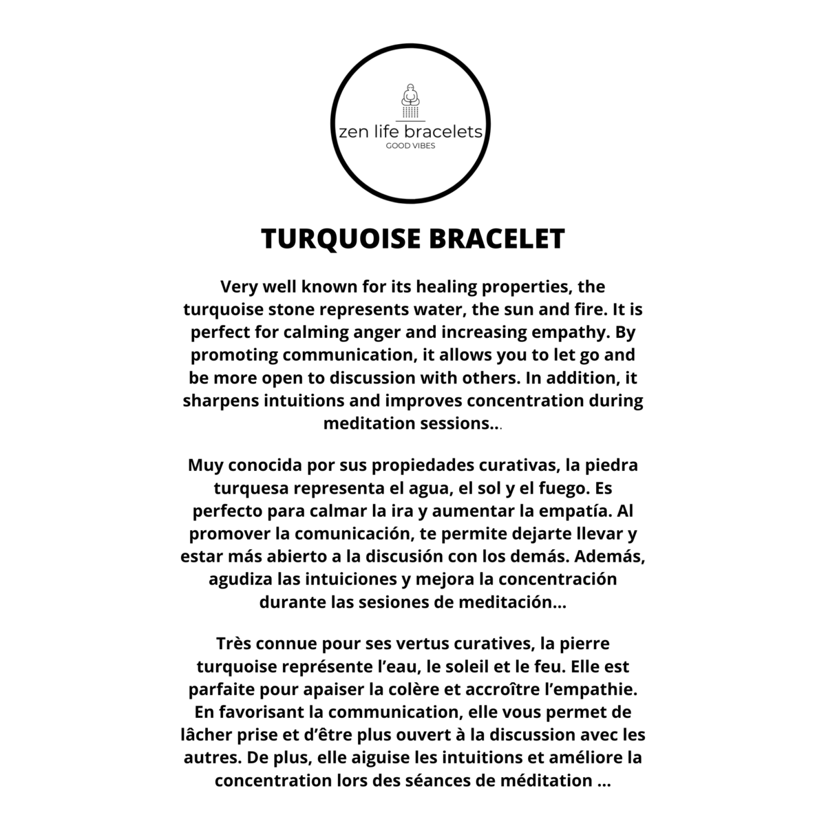 PULSERA PARA UNA BUENA SALUD