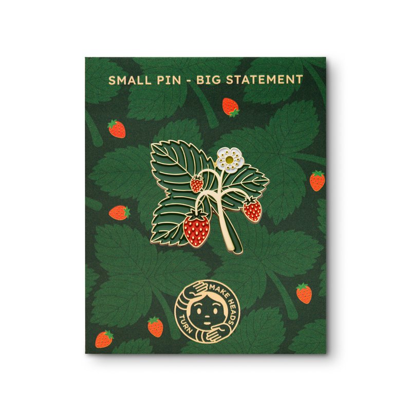 Enamel Pin "Wild Strawberry"