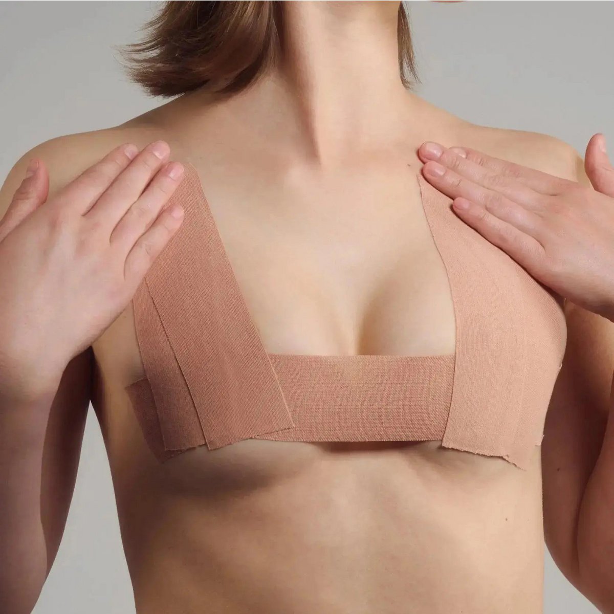 The Bra-Free Kit — Reusable Silicone Nipple Covers + Boob Tape