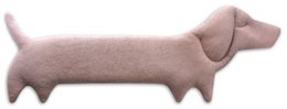 Bio-Körnerkissen mikrowellengeeignet, Wärmekissen für Nacken & Schulter, Hund Dackel