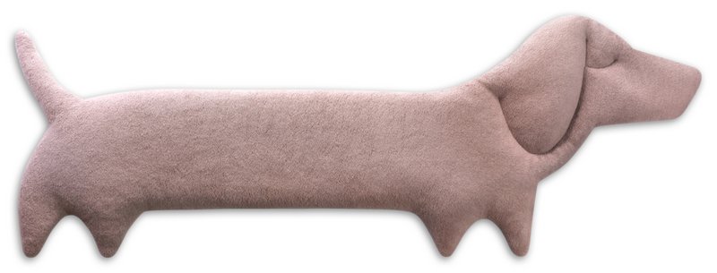 Bio-Körnerkissen mikrowellengeeignet, Wärmekissen für Nacken & Schulter, Hund Dackel