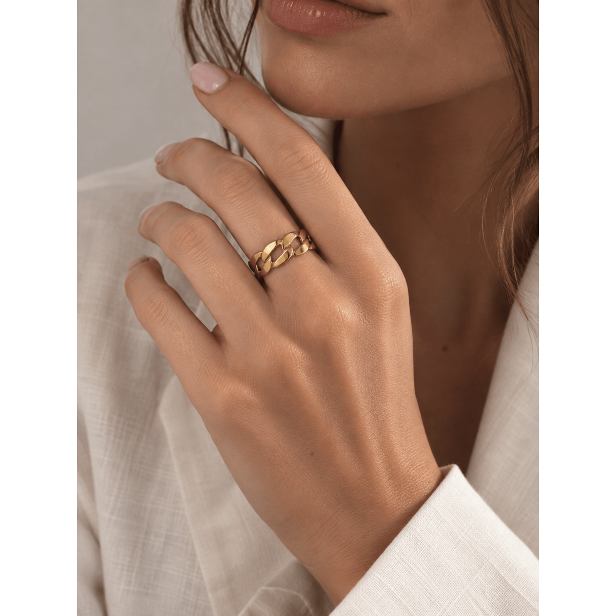 Chainelle - Verstelbare ring