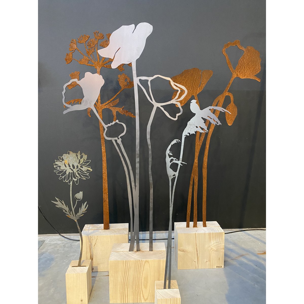 Reed & Bear claw Corten steel 90 cm