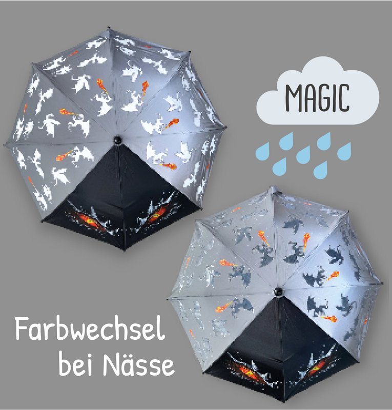 Magic umbrella dragon