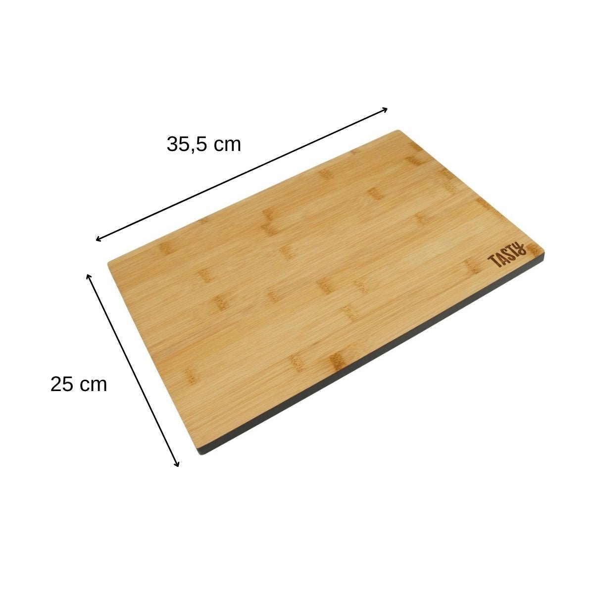 Stort bambus skærebræt 35,5 x 25 cm Tasty Core