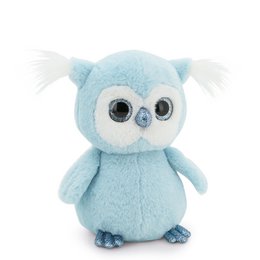 Blødt legetøj, fluffies - Fluffy den blå ugle (23 cm)