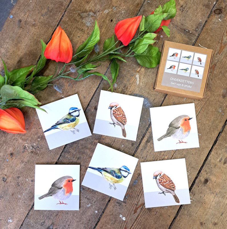 Coasters birds