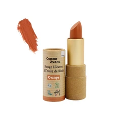 Organic lipstick with castor oil