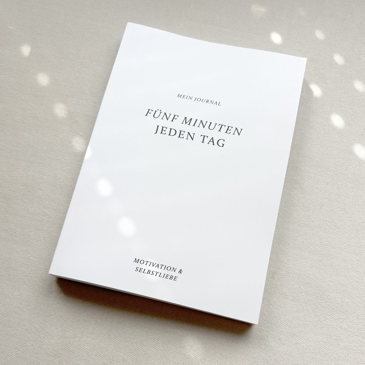5 minutter hver dag - min tidsskrift for taknemmelighed motivation selv -elsker succes - 140 sider dagligt & taknemmelighed journal softcover A5 (PU = 5 pc.)