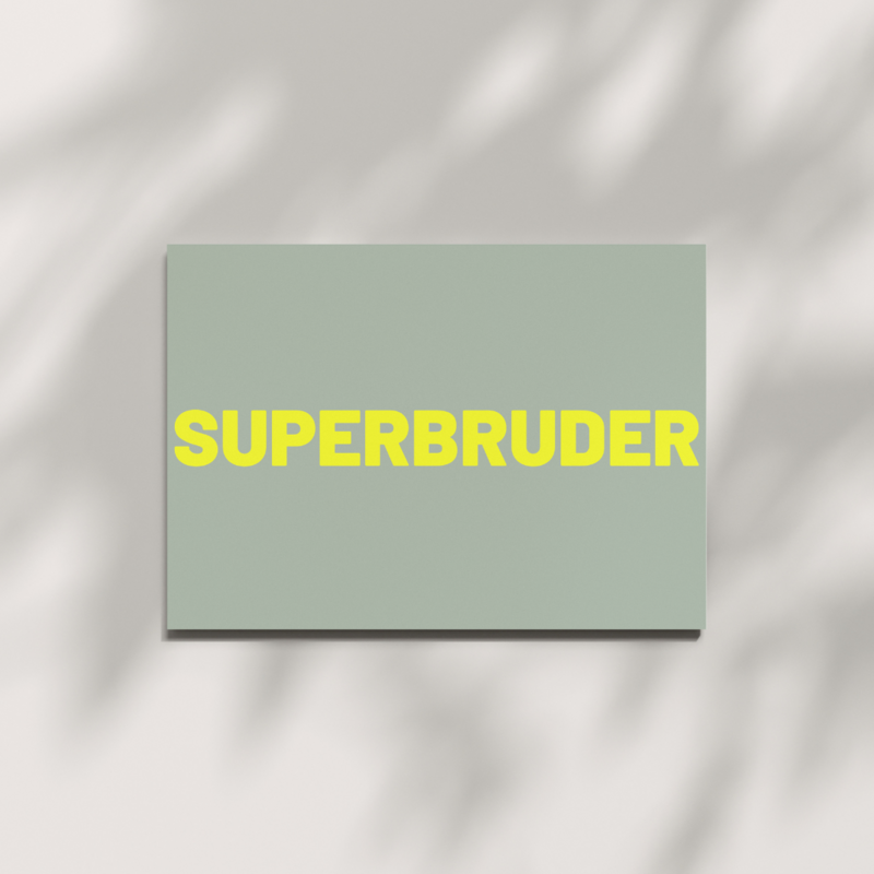 Postkort - Superbror