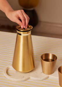 Speciale koperen cadeauset