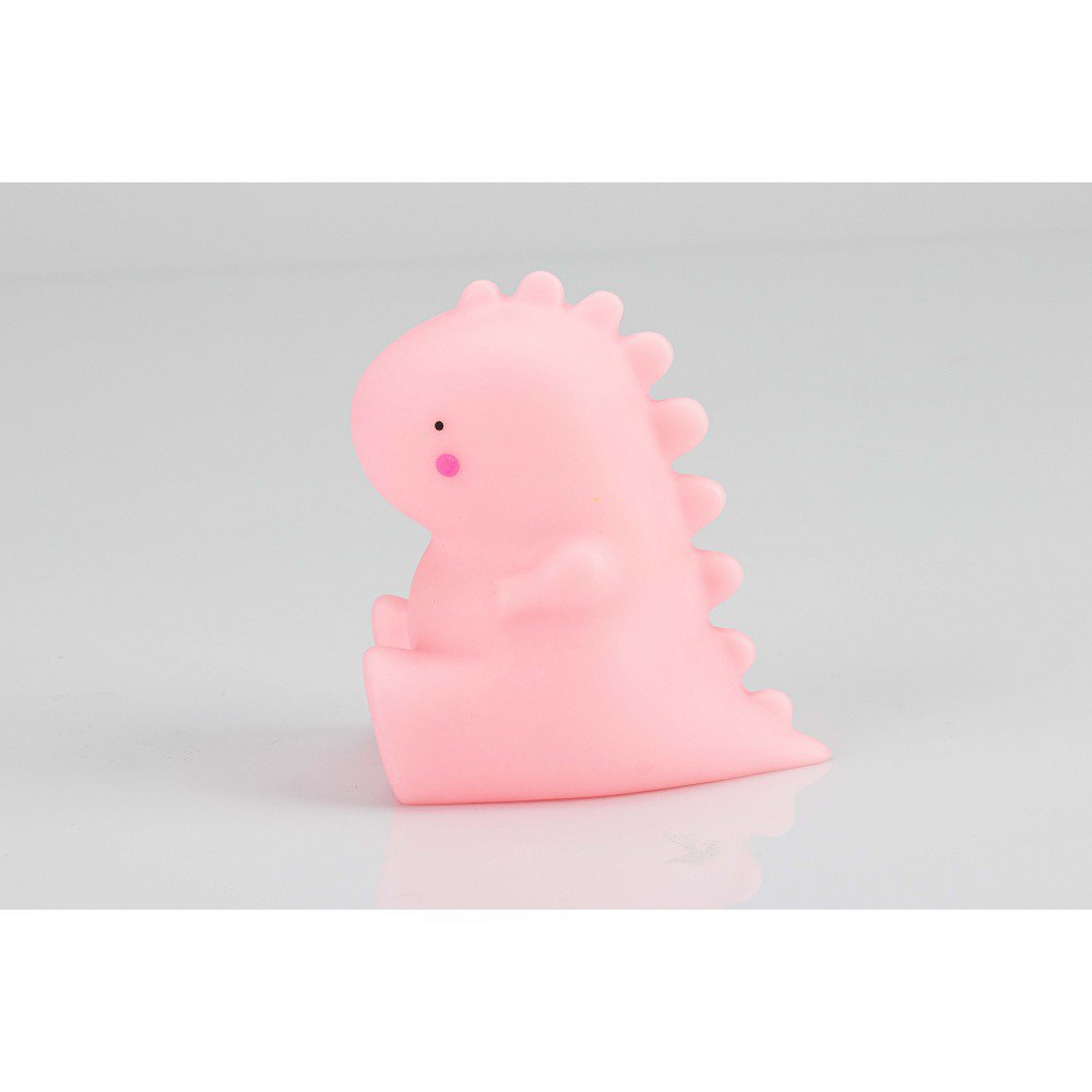 LED LAMP WITH BATTERY - MOD. DINOSAURIO - PINK