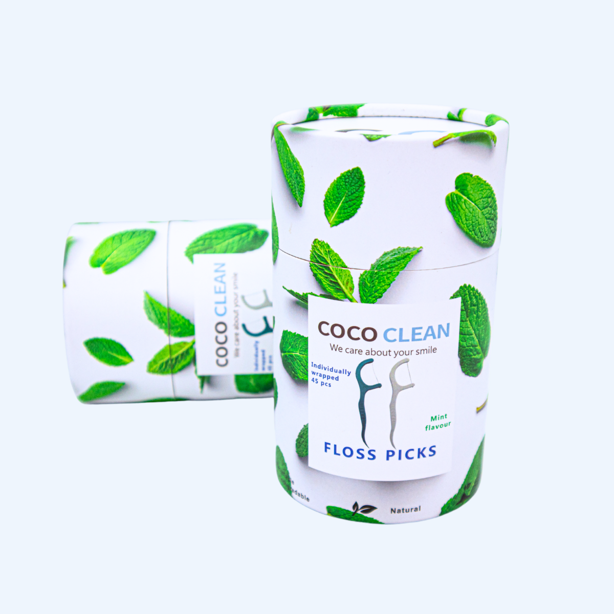 Selecciones de hilo dental Menta