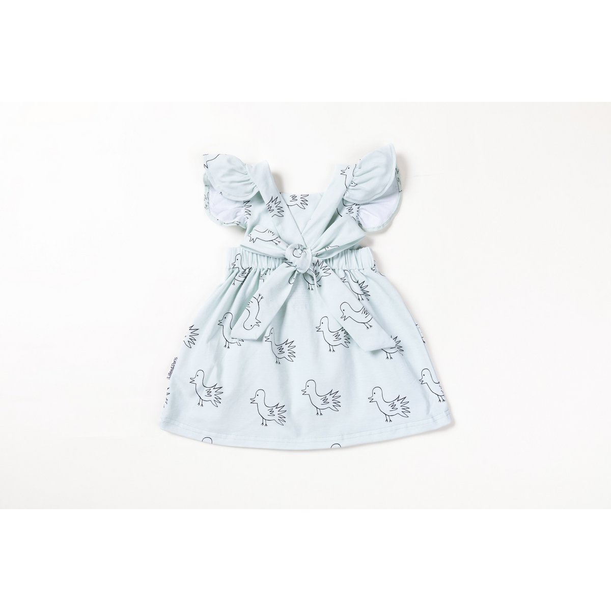 Short-Sleeved Dress with Doll-Doll the Bird