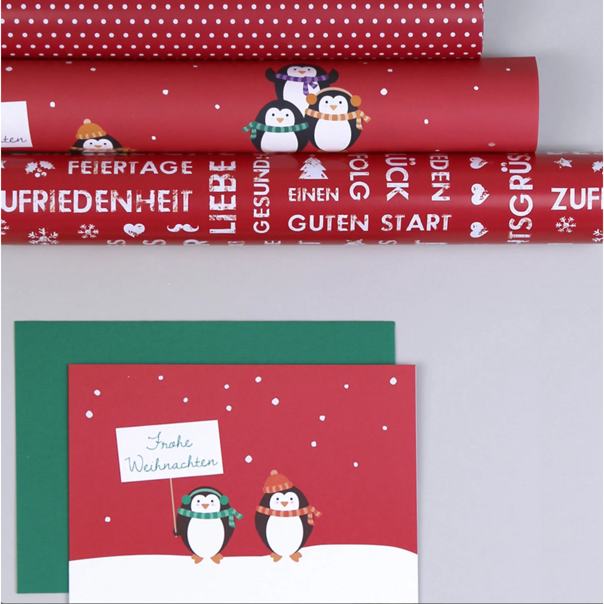 Geschenkpapier Pinguin Peter