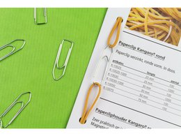 Clips Kangaro 32 mm angulares caja 1000ud galvanizados