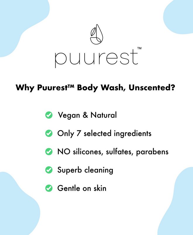 Gel douche Puurest™ non parfumé, 250 ml