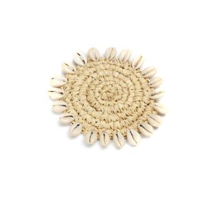 Der Raffia-Muscheluntersetzer – Natur