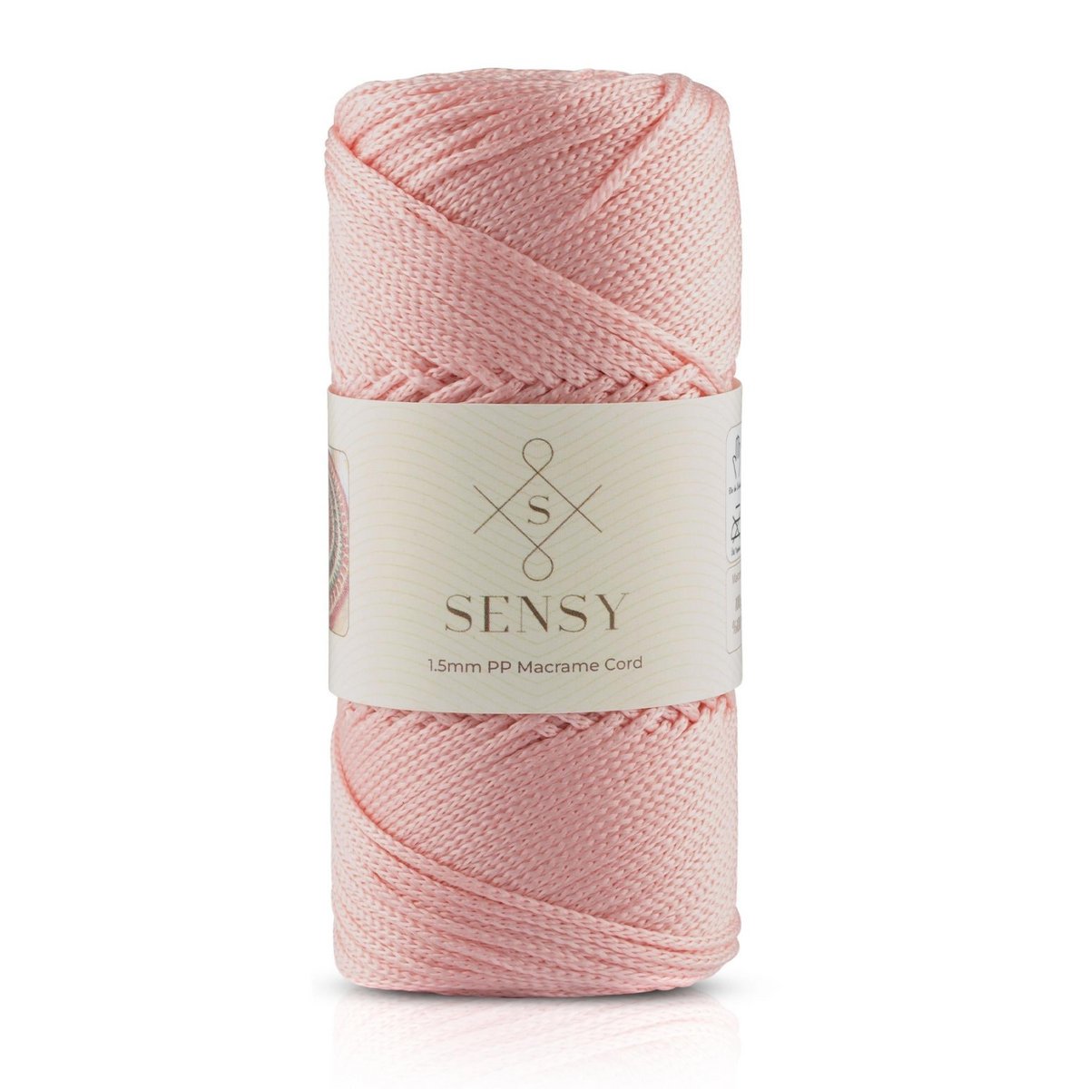 Cordoncino macramè Sensy Premium da 1,5 mm - 164 iarde, 100% poliestere