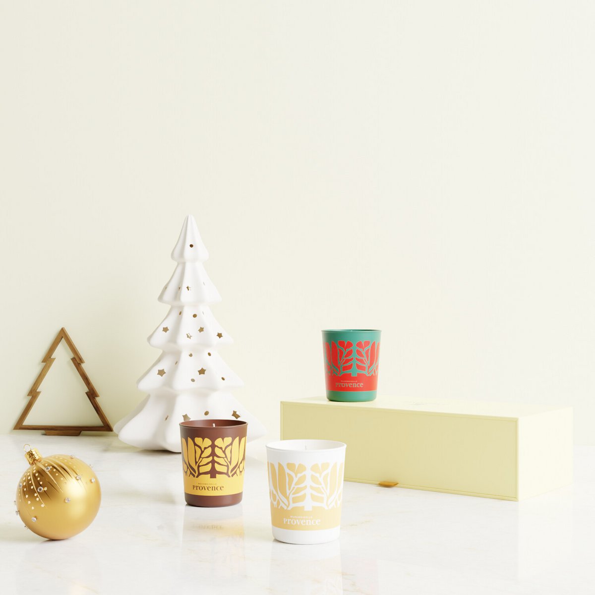 Coffret Bougies Parfumées – Edition Limitée 13 Desserts - 3x70