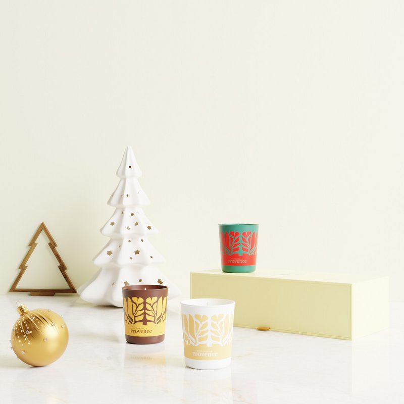 Coffret Bougies Parfumées – Edition Limitée 13 Desserts - 3x70
