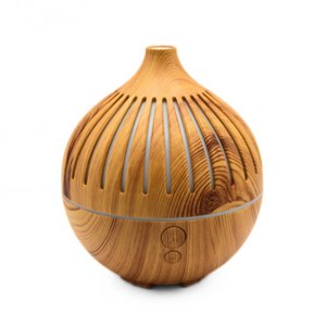 Wooden Mandala USB Aroma Diffuser LED 7 Colors - 180ml