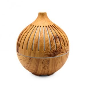 Wooden Mandala USB Aroma Diffuser LED 7 Colors - 180ml
