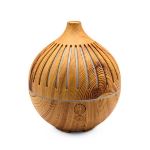 Wooden Mandala USB Aroma Diffuser LED 7 Colors - 180ml