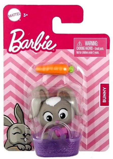 Barbie Mini-Figurines Pets 3 Assorted with accessories 8x11.5cm