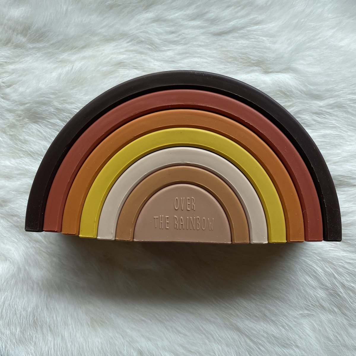 Stapel regenboog - herfst