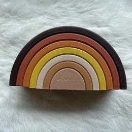 Stapel regenboog - herfst