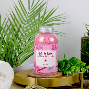 450 grs badzout - kersenbloemgeur