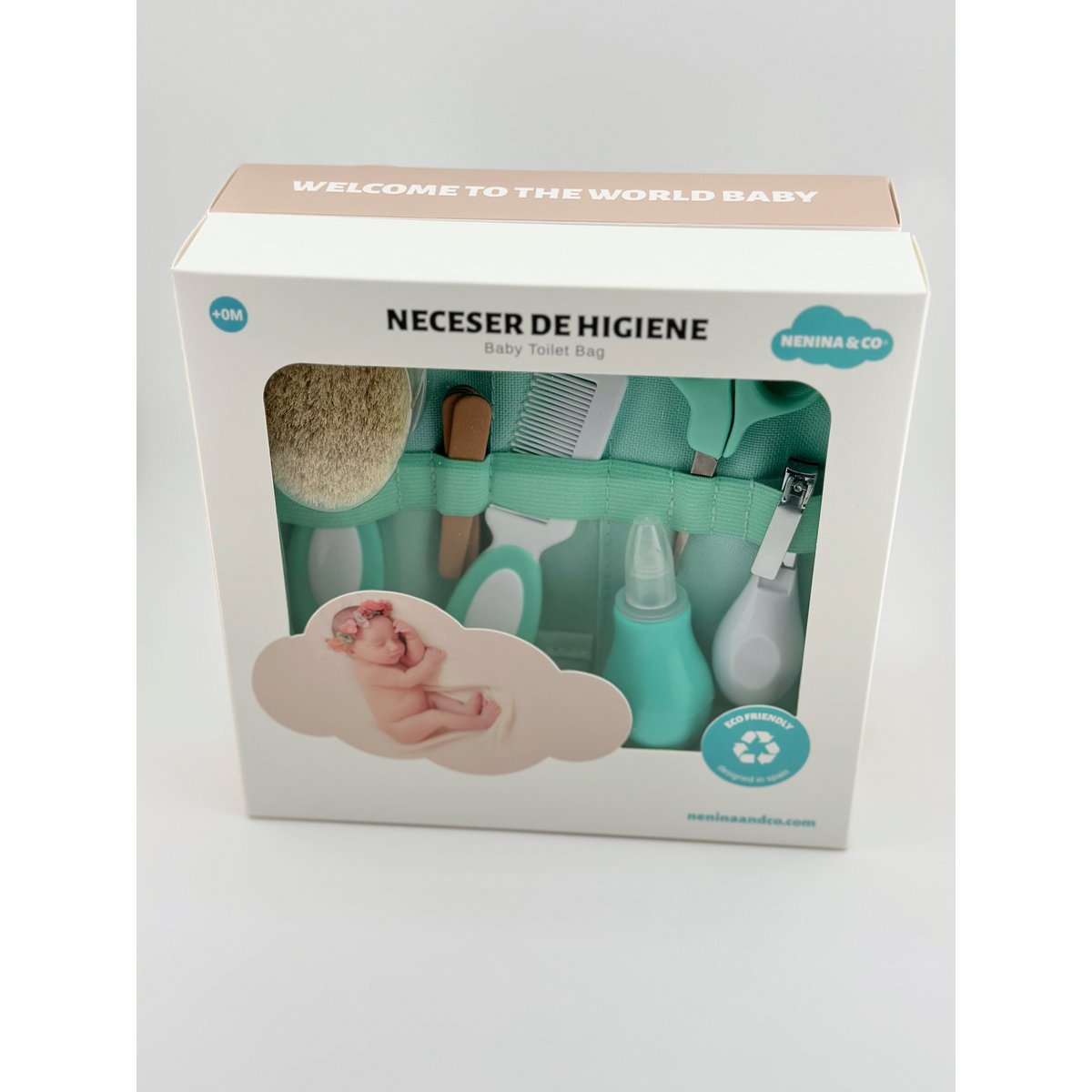 Trousse de toilette bébé Nenina & Co ensemble d'hygiène