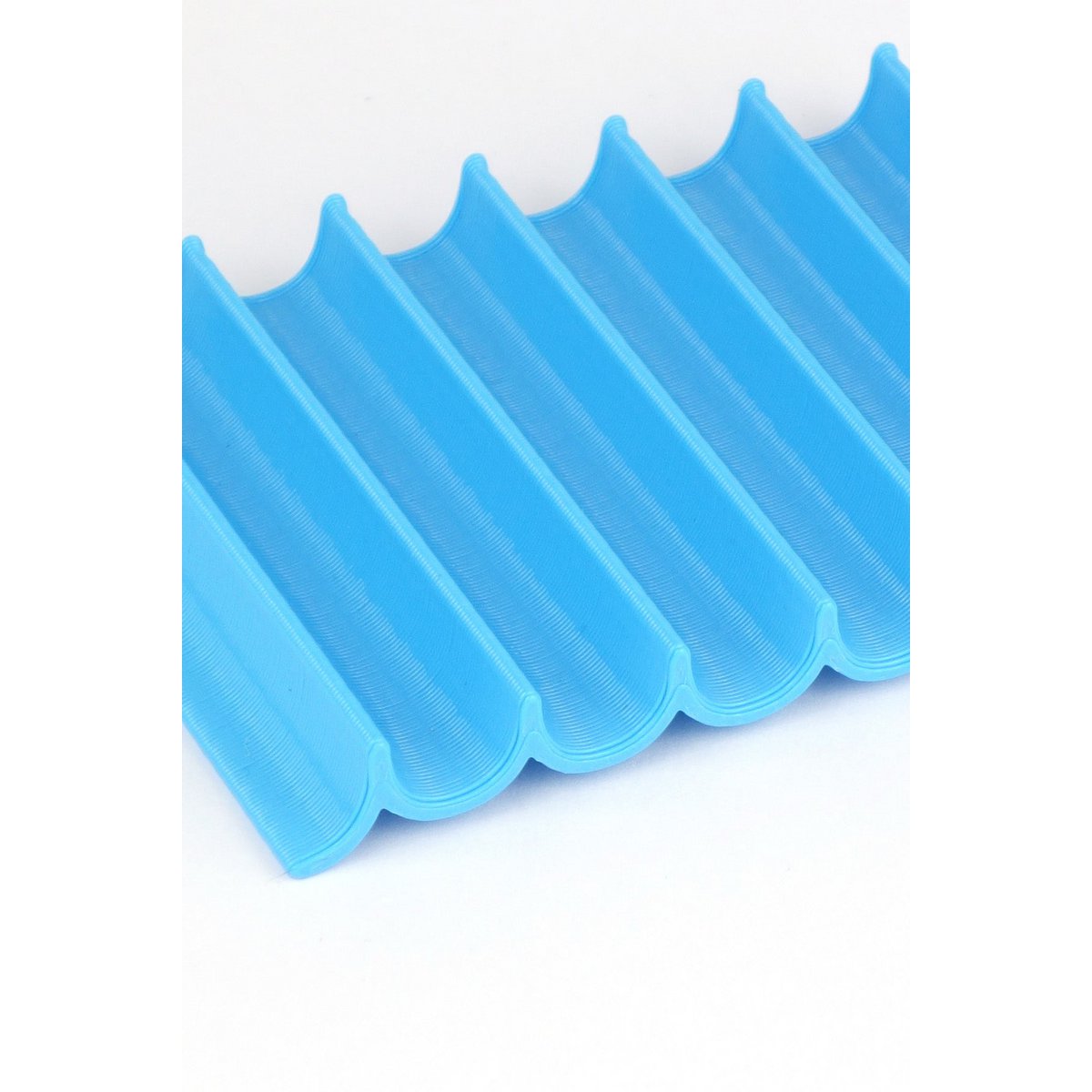 Soap dish made from recycled PET ocean blue wave