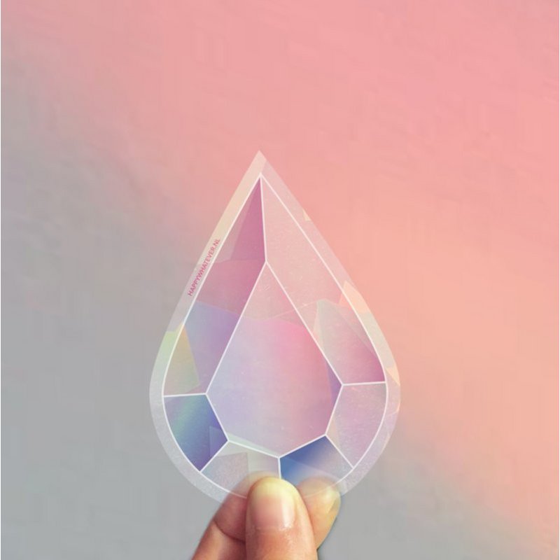 Crystal Rainbowmaker raamsticker / kaart - Set van 3