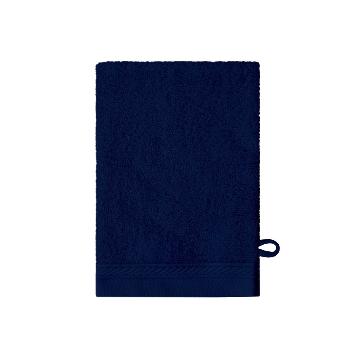 Organic 100% cotton Washcloth 16x21 cm, Navy Blue