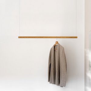 Hangende kledingkast | Kledingroede | Massief hout