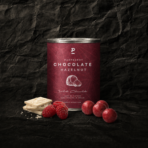 12x Hazelnut - White Chocolate with Raspberry - Mini 60g