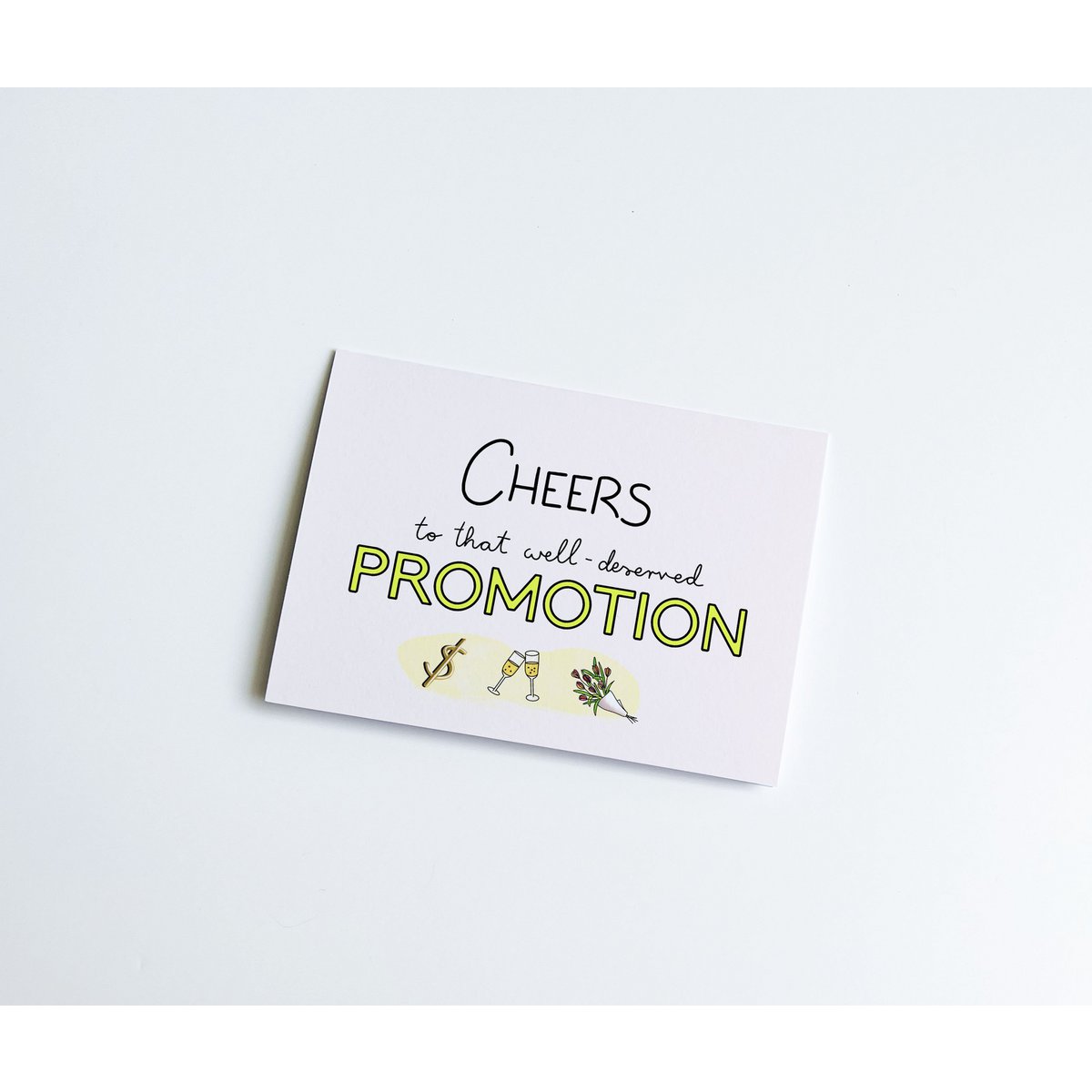 Carte de voeux promotionnelle - Bravo à cette promotion bien méritée