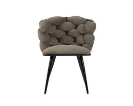 Klippestol taupe (sæt med 2)