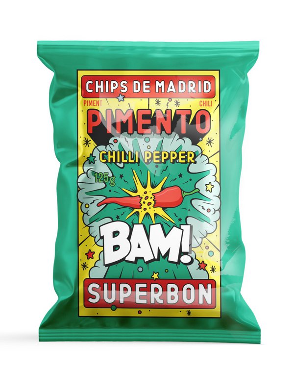 NEU – Chili-Chips 125 g – Superbon