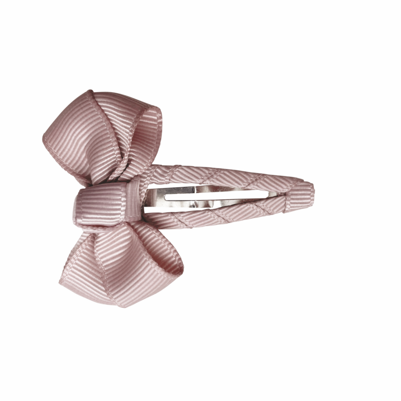 Estelle hair bow with vanilla hair clip