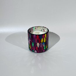 Bunte Wonderlight-Kerzen / Kerzenhalter