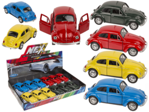Modellauto mit Rückfahrmodell, VW Käfer 1960,